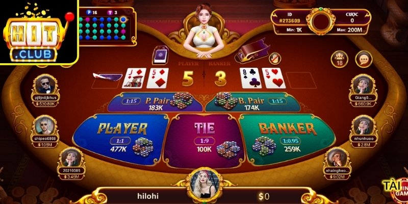 Luật chơi Baccarat tại Hitclub