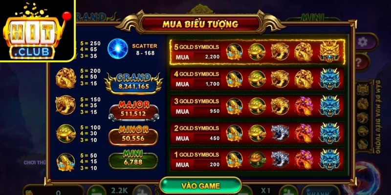 Quy luật chơi Kho Báu Tứ Linh Hitclub